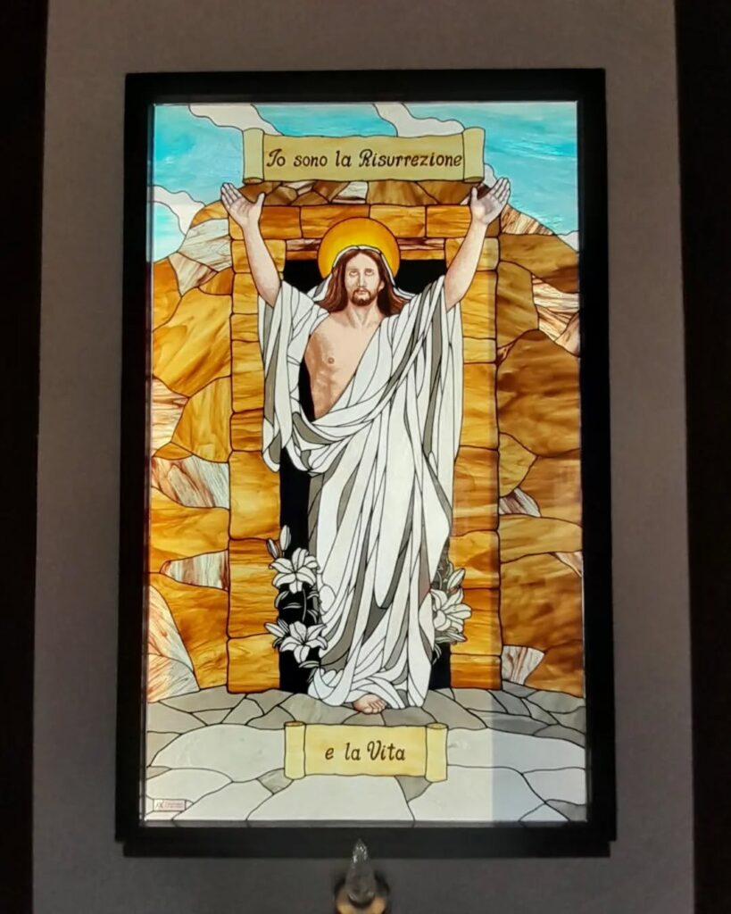 Vetrate per chiese a Cambiago